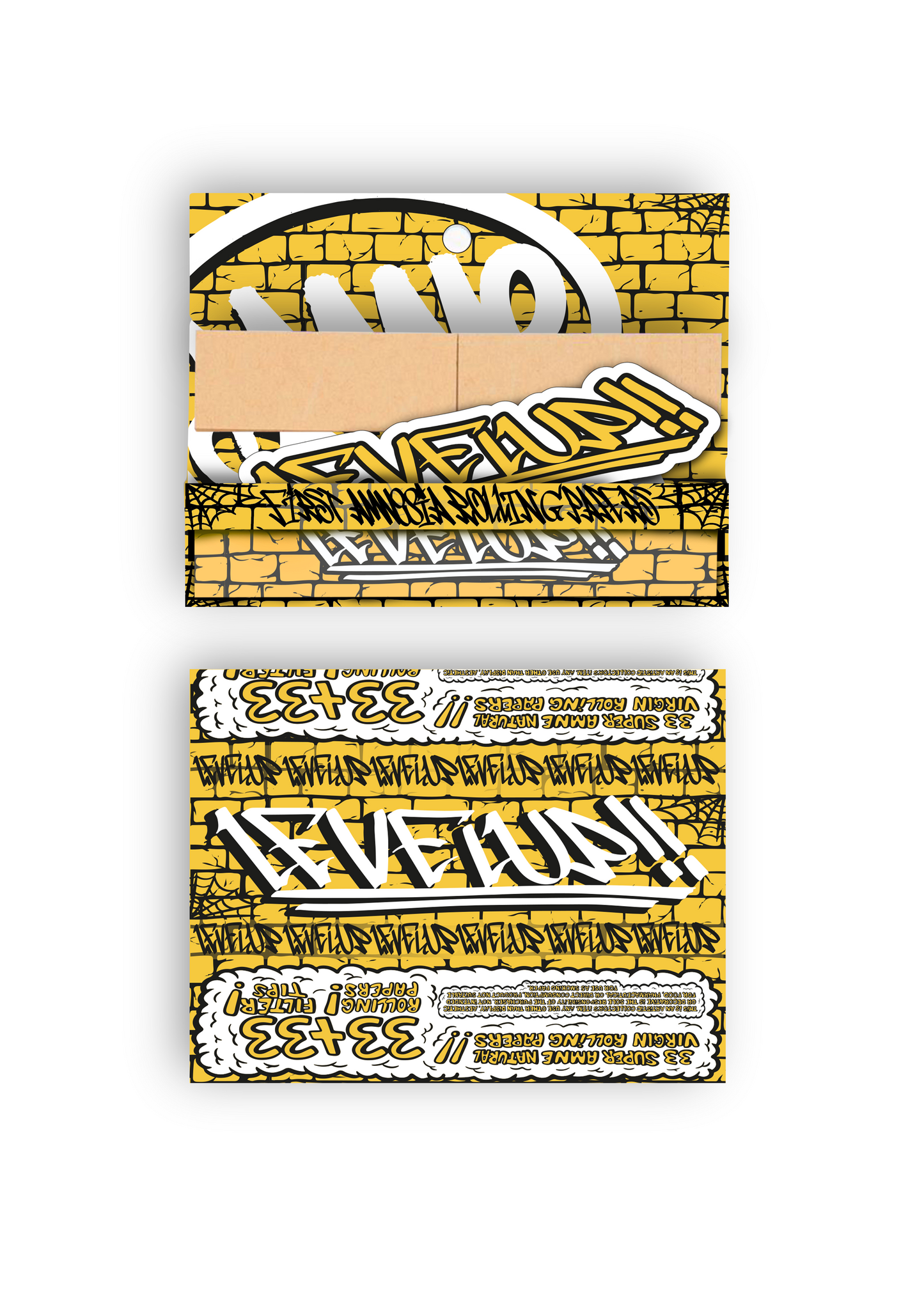 super amne rolling papers natural edition yelllow colour